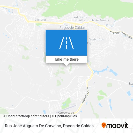 Rua José Augusto De Carvalho map