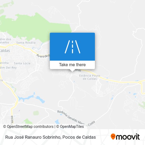 Rua José Ranauro Sobrinho map