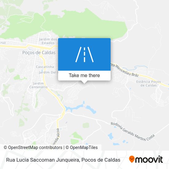 Rua Lucia Saccoman Junqueira map