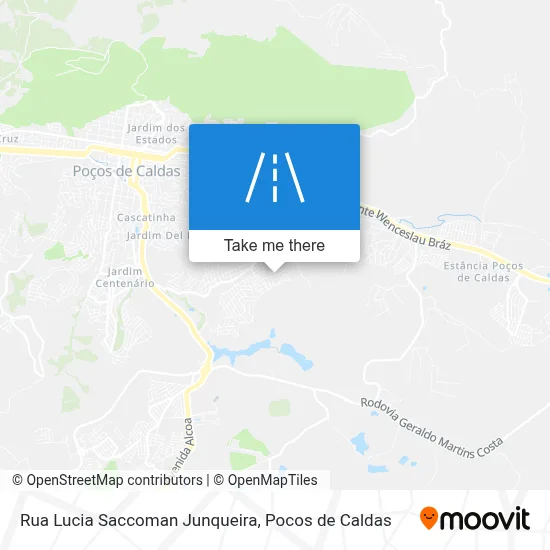Rua Lucia Saccoman Junqueira map