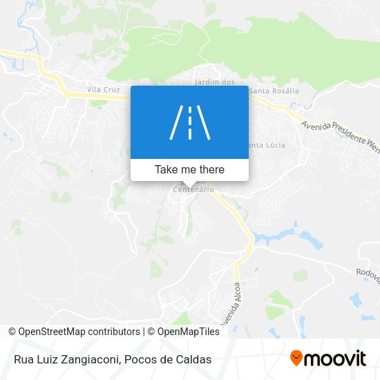 Rua Luiz Zangiaconi map