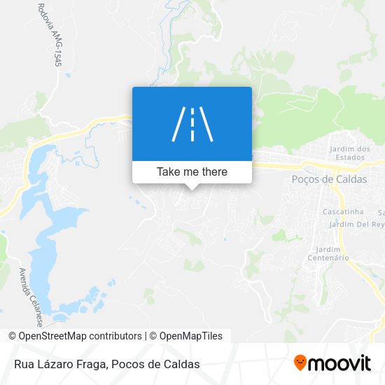 Rua Lázaro Fraga map