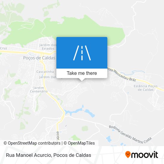 Rua Manoel Acurcio map