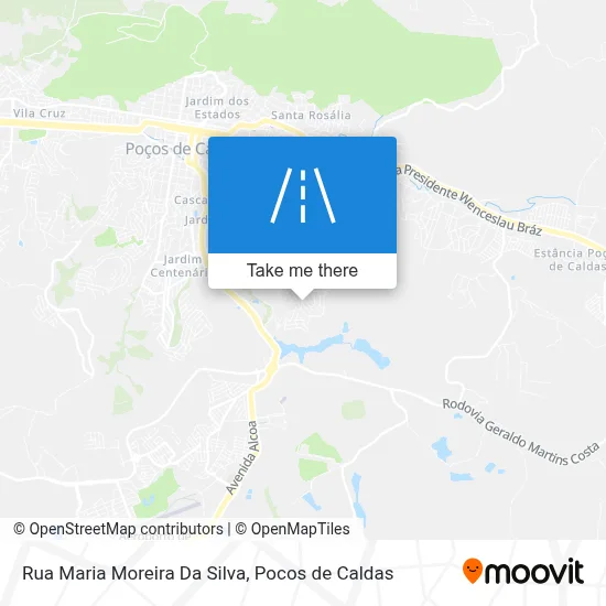 Rua Maria Moreira Da Silva map