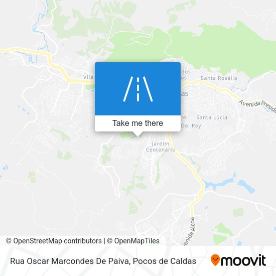 Rua Oscar Marcondes De Paiva map