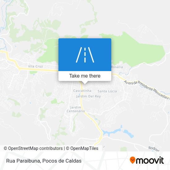 Rua Paraibuna map