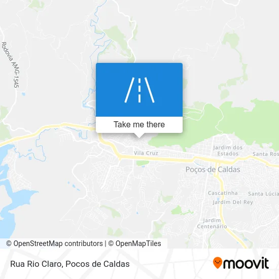 Rua Rio Claro map