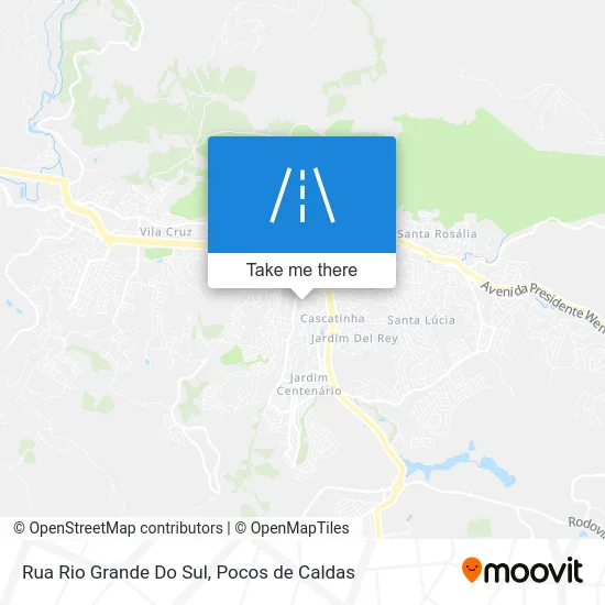 Rua Rio Grande Do Sul map