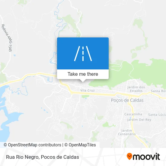 Rua Rio Negro map