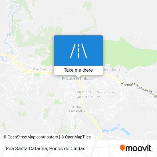 Rua Santa Catarina map
