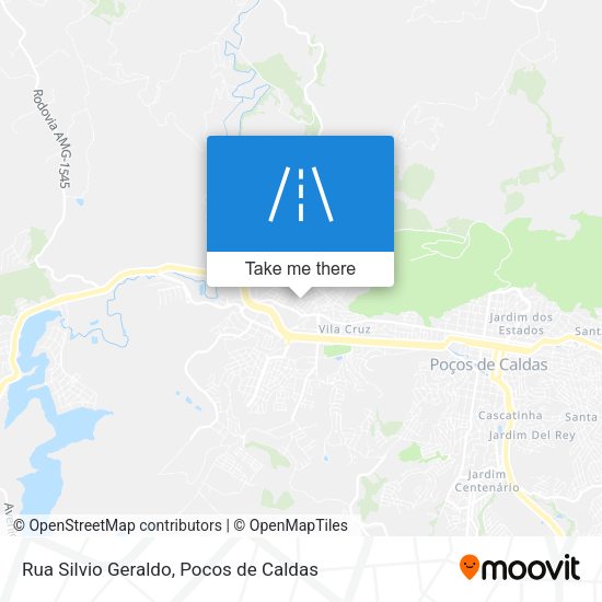 Rua Silvio Geraldo map