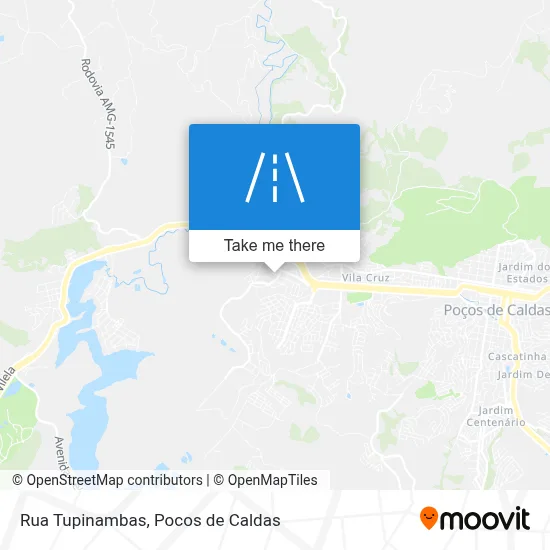 Rua Tupinambas map