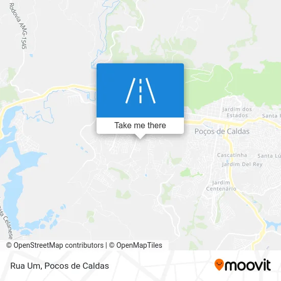 Rua Um map