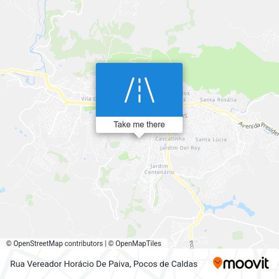 Rua Vereador Horácio De Paiva map