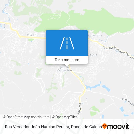 Rua Vereador João Narciso Pereira map