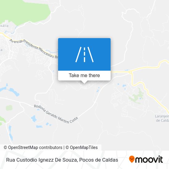 Rua Custodio Ignezz De Souza map