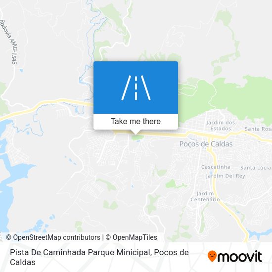 Pista De Caminhada Parque Minicipal map