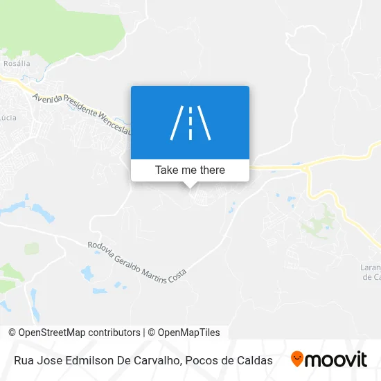 Rua Jose Edmilson De Carvalho map