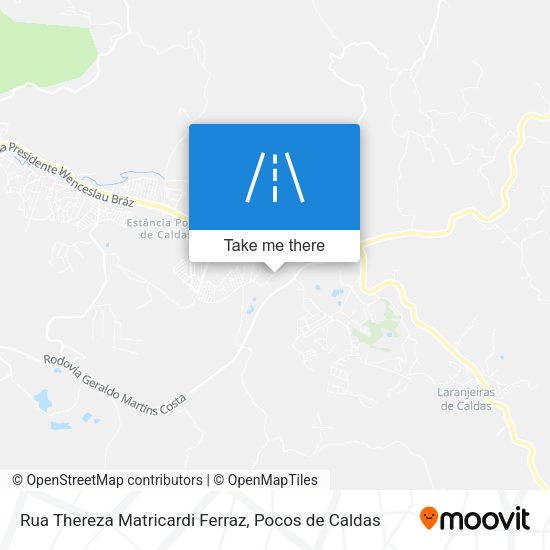 Rua Thereza Matricardi Ferraz map