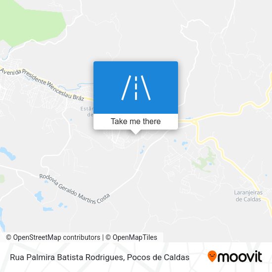 Rua Palmira Batista Rodrigues map