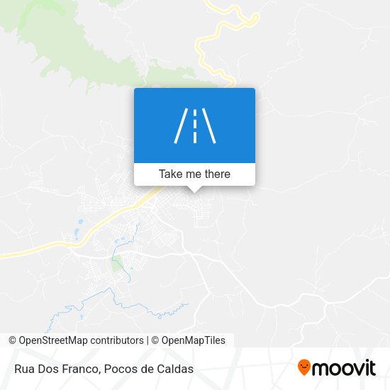 Rua Dos Franco map