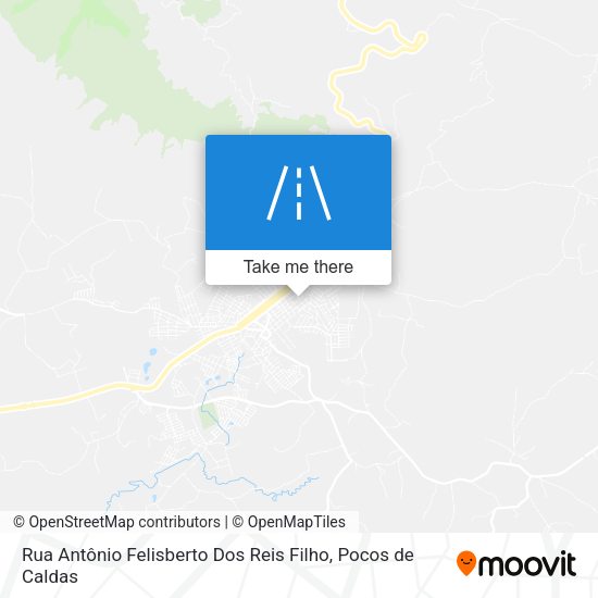 Rua Antônio Felisberto Dos Reis Filho map