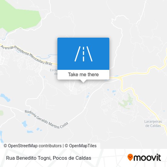 Rua Benedito Togni map