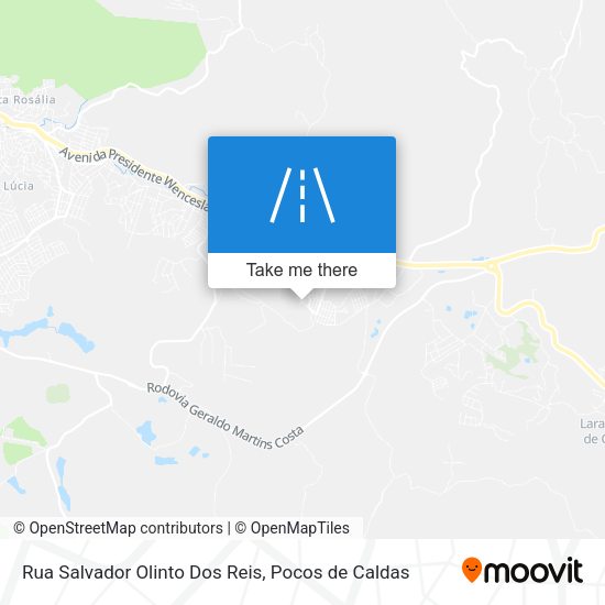 Rua Salvador Olinto Dos Reis map