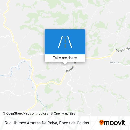 Rua Ubiracy Arantes De Paiva map