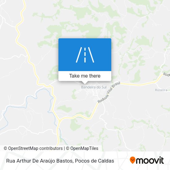 Rua Arthur De Araújo Bastos map
