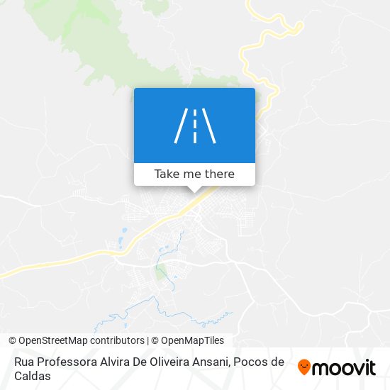 Rua Professora Alvira De Oliveira Ansani map