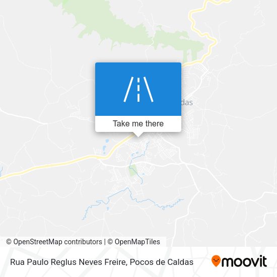 Rua Paulo Reglus Neves Freire map