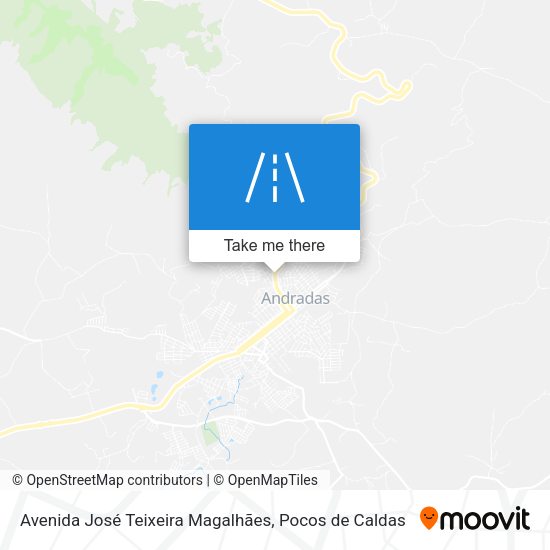 Avenida José Teixeira Magalhães map
