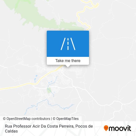 Rua Professor Acir Da Costa Perreira map