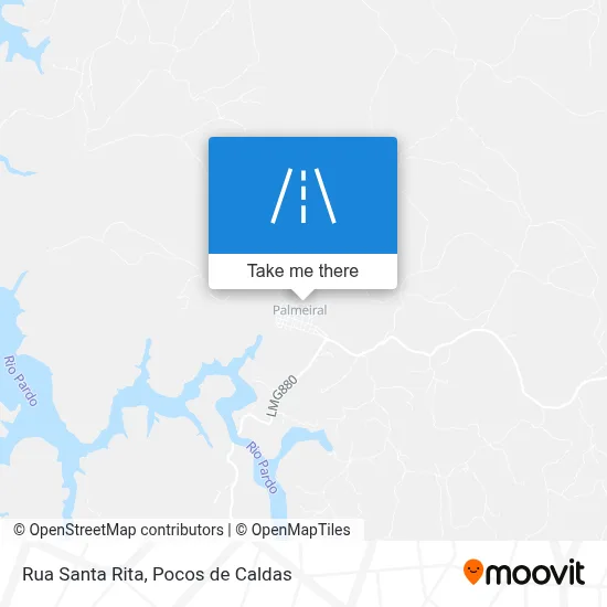 Rua Santa Rita map