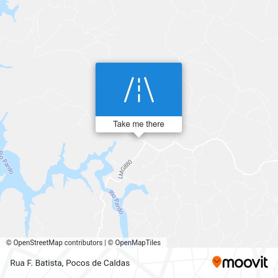 Rua F. Batista map