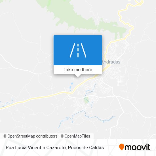Rua Lucia Vicentin Cazaroto map