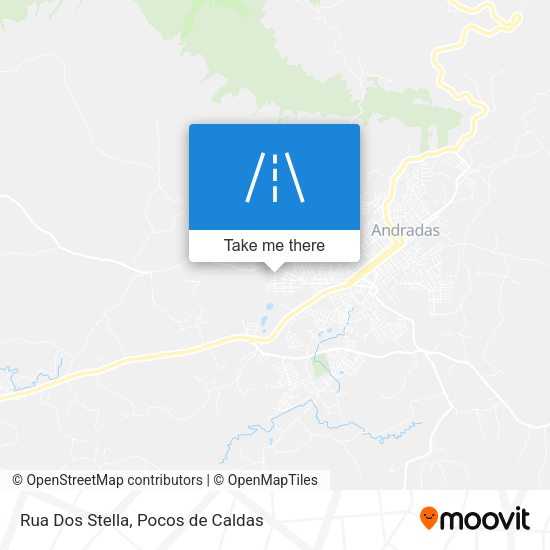 Rua Dos Stella map
