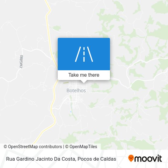 Rua Gardino Jacinto Da Costa map