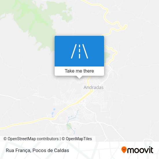 Rua França map