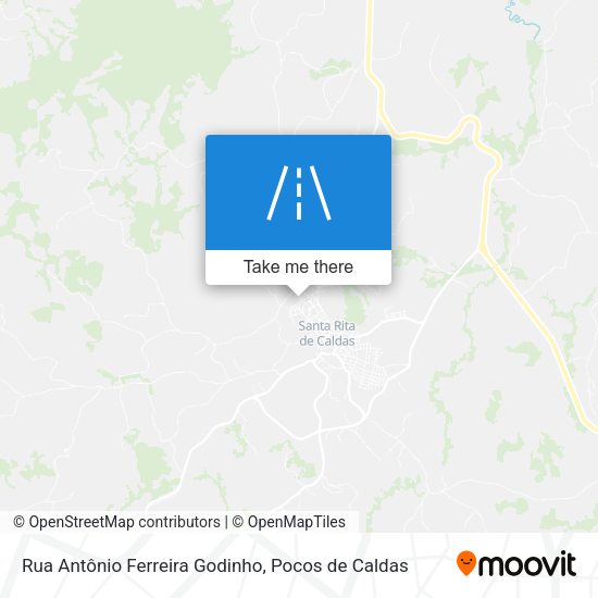 Rua Antônio Ferreira Godinho map