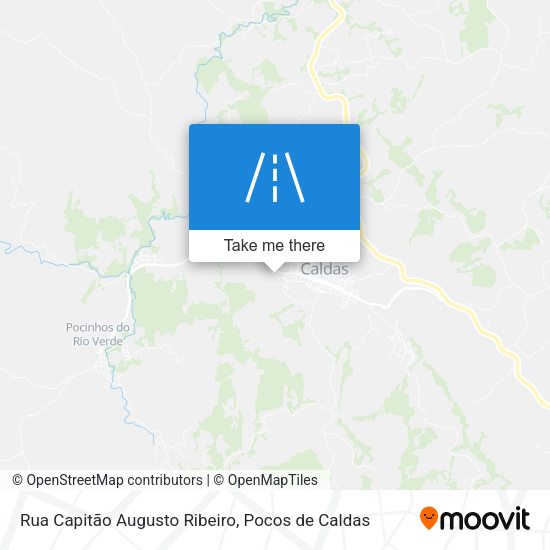 Rua Capitão Augusto Ribeiro map