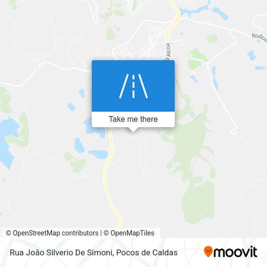 Rua João Silverio De Simoni map