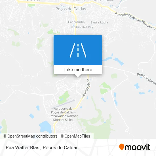 Rua Walter Blasi map