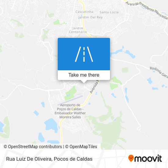 Rua Luiz De Oliveira map