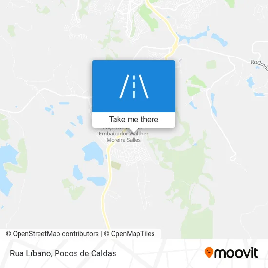 Rua Líbano map
