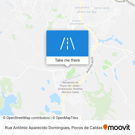 Rua Antônio Aparecido Domingues map