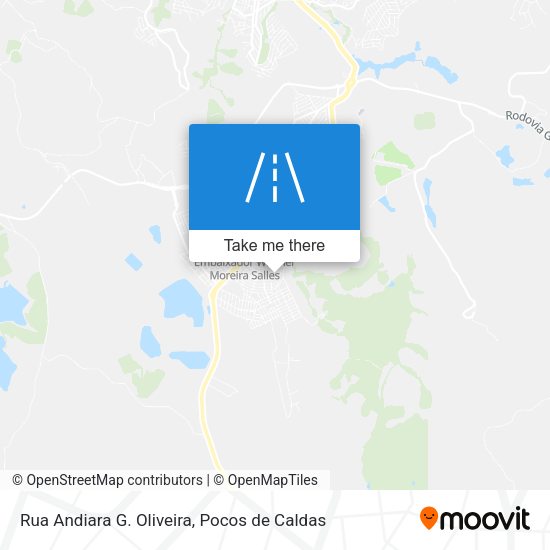 Rua Andiara G. Oliveira map