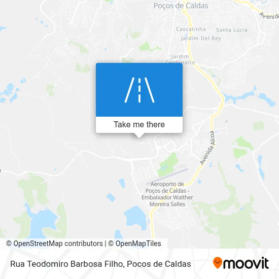 Rua Teodomiro Barbosa Filho map