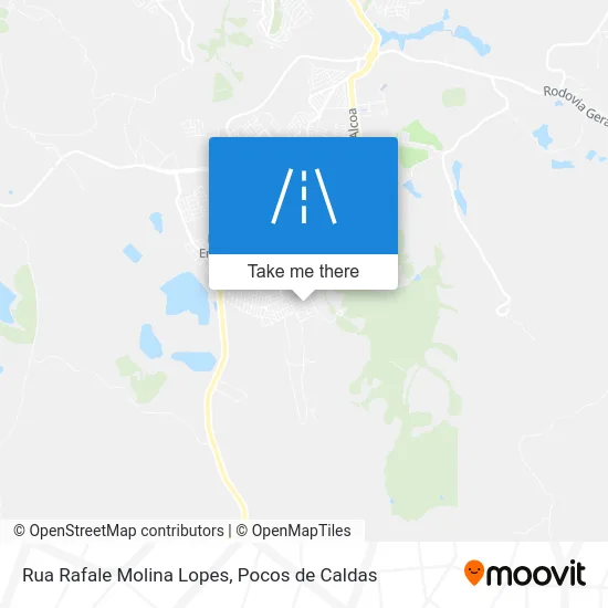 Rua Rafale Molina Lopes map